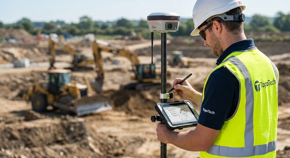 Levantamiento en campo con equipo GNSS